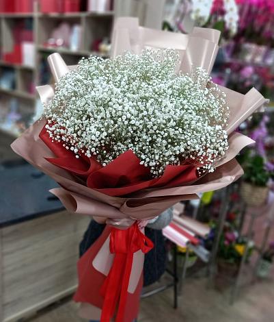 Букет цветов из: Гипсофила в Щедрино