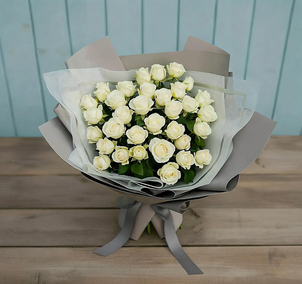 Букет Белоснежная нежность в Щедрино