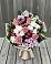 Букет цветов из: Альстромерии, Гвоздики, Розы и Хризантемы в Щедрино