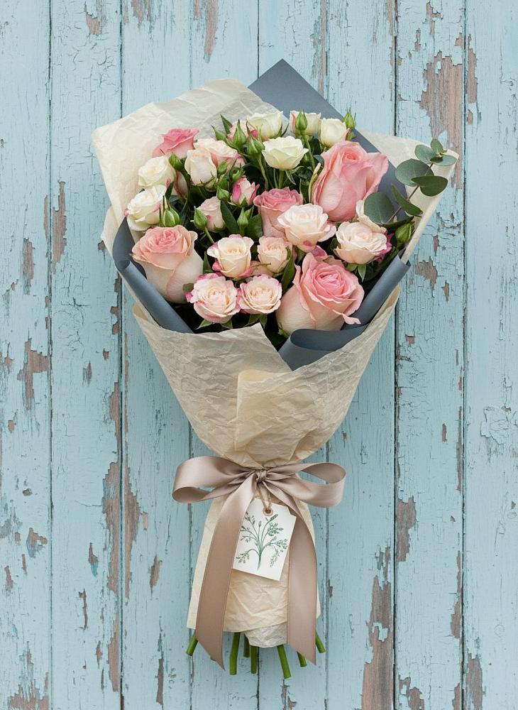 Букет цветов из: Розы в Щедрино