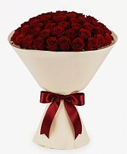 Букет 101 Бордовая роза Блэк Бакарра в Щедрино