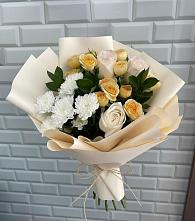Букет цветов из:  Розы и Хризантемы в Щедрино