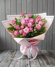 Букет Розовый кустик в Щедрино