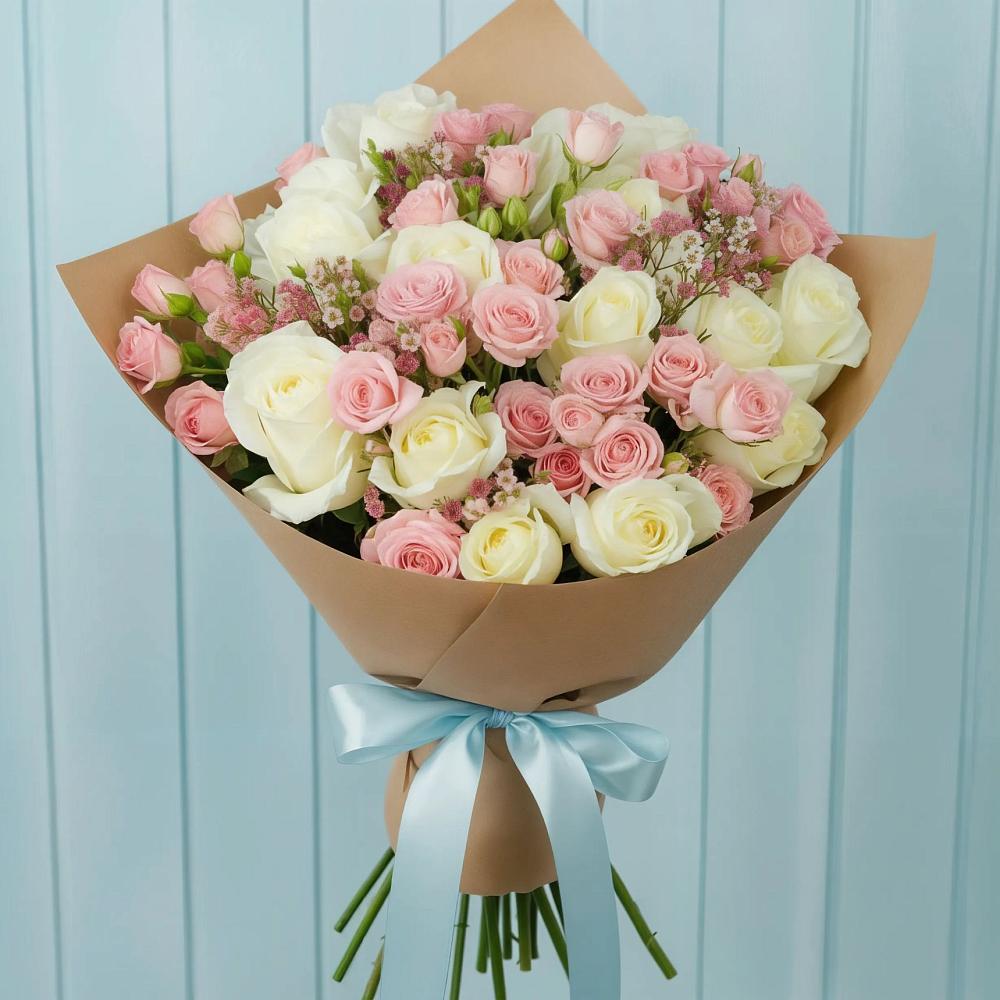 Букет цветов из: Розы в Щедрино