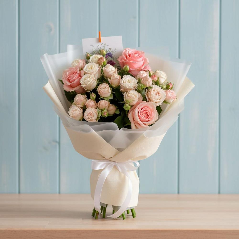 Букет цветов из: Розы в Щедрино