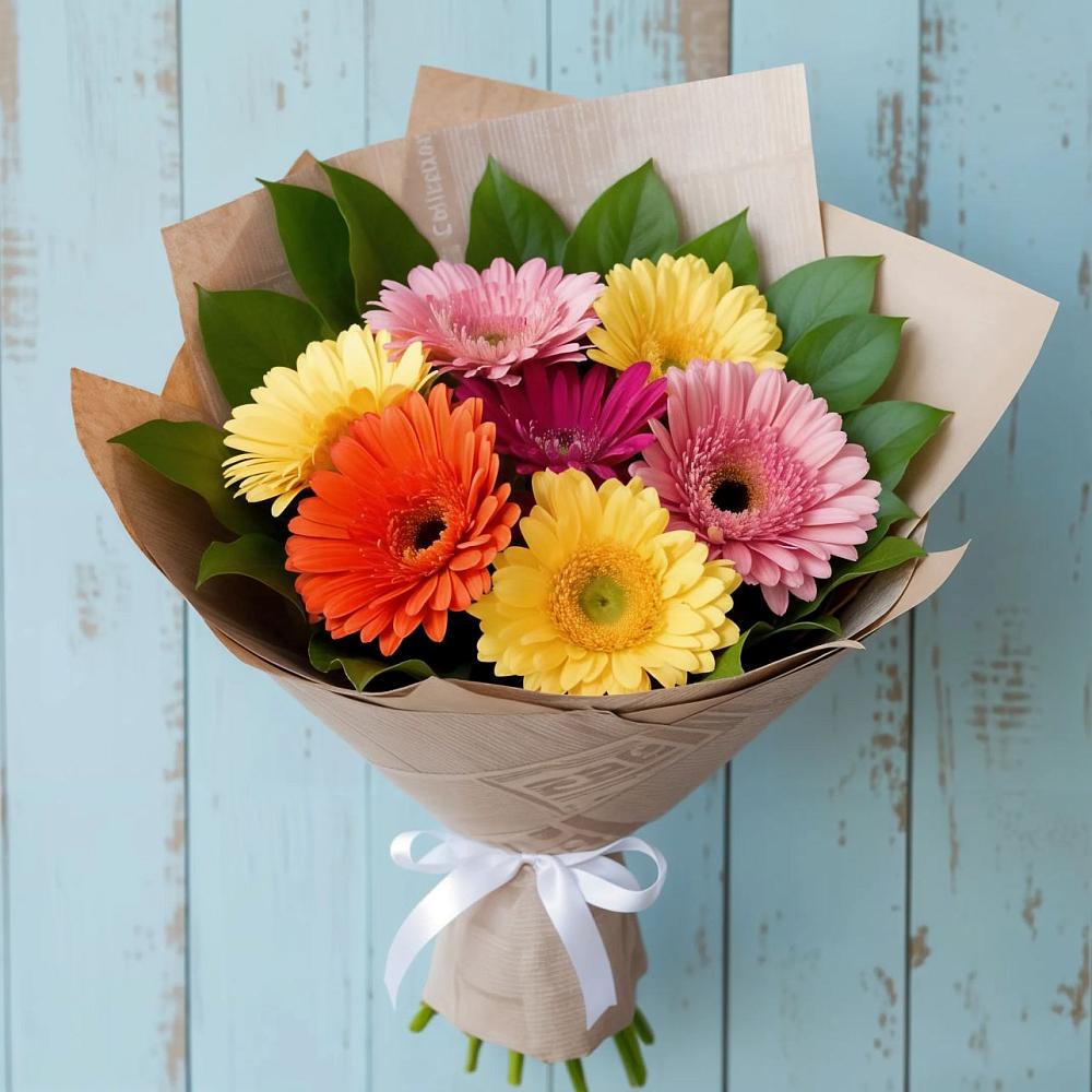 Букет цветов из: Герберы в Щедрино