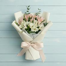 Букет цветов из:  Альстромерии в Щедрино