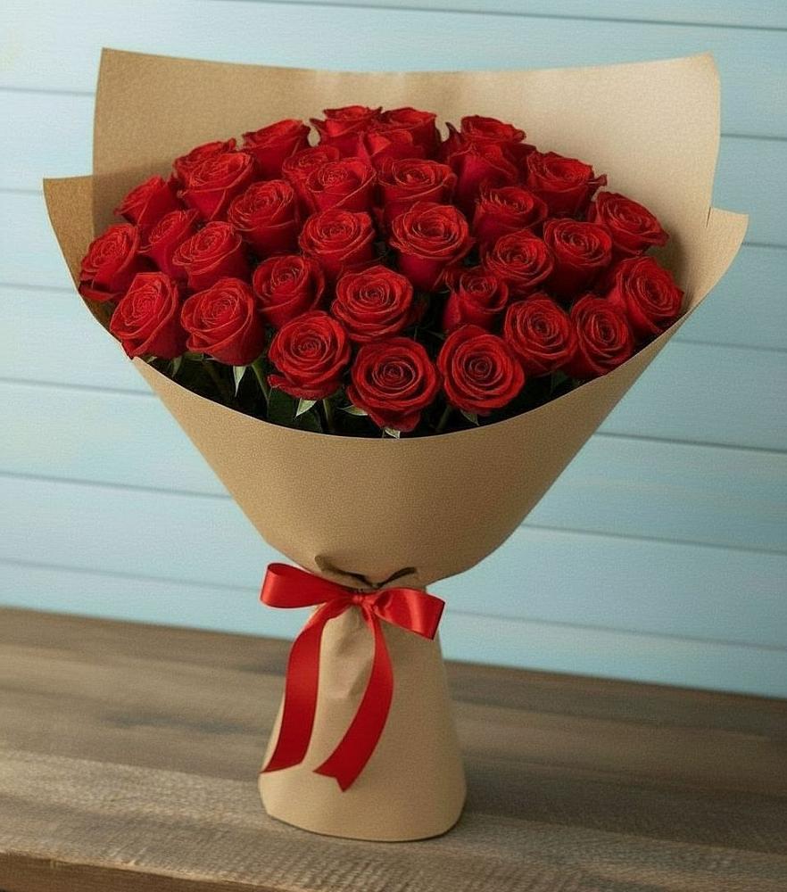Букет Красные розы Милано в Щедрино