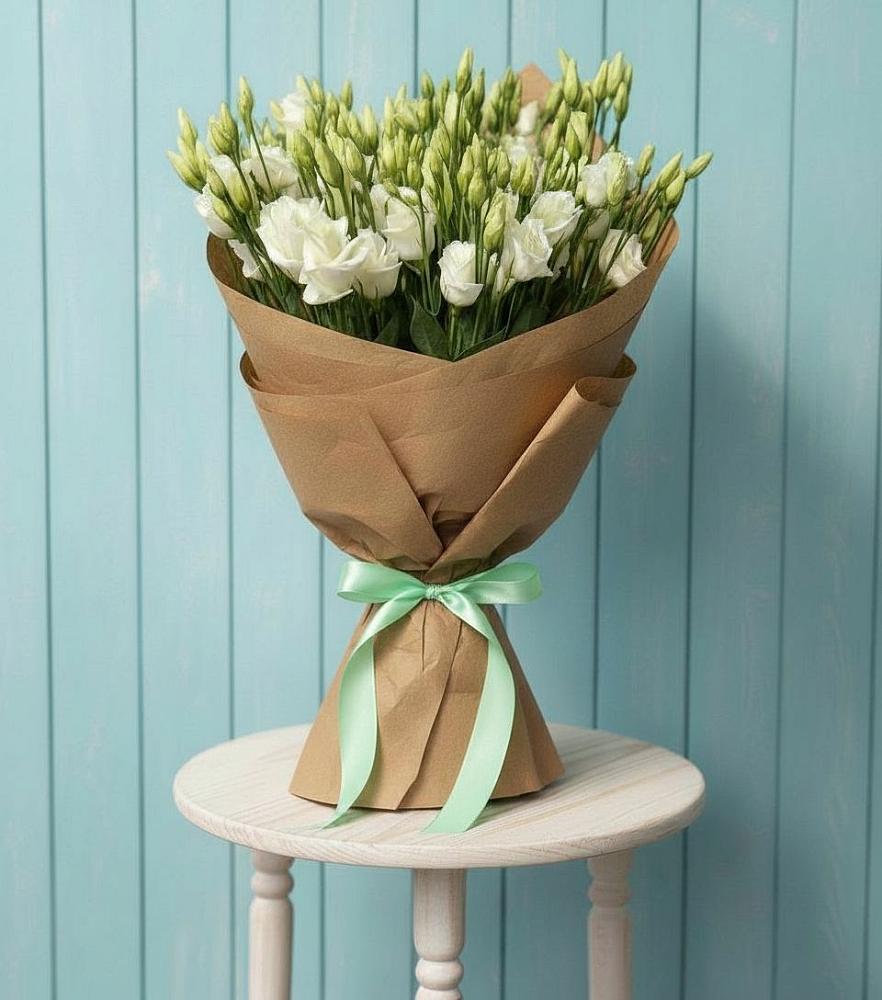 Букет цветов из: Лизиантусы в Щедрино