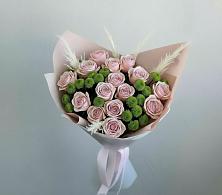 Букет цветов из:  Розы и Хризантемы #REPLACE_PRED# Щедрино