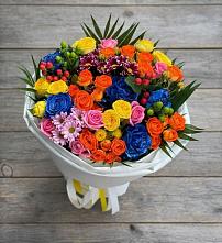 Букет цветов из:  Розы и Хризантемы в Щедрино