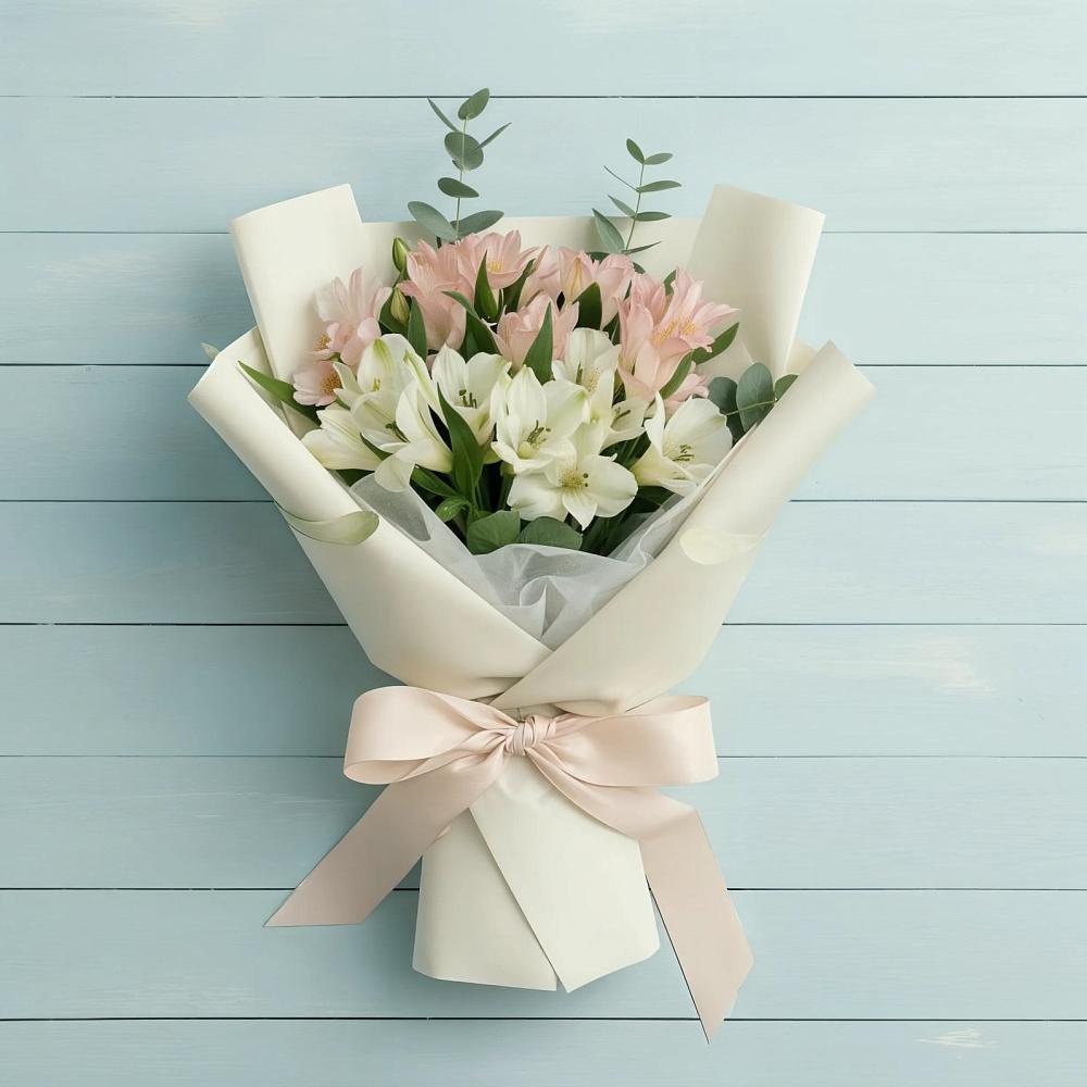 Букет цветов из: Альстромерии в Щедрино