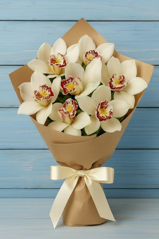 Букет цветов из: Орхидеи и Розы в Щедрино