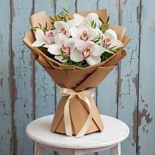 Букет цветов из:  Орхидеи и Розы #REPLACE_PRED# Щедрино